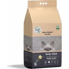 Eco Natura Pet Vanilya Kokulu İnce Taneli Kedi Kumu (10 L)