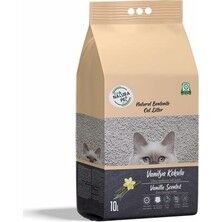 Eco Natura Pet Vanilya Kokulu Kalın Taneli Kedi Kumu (10 L)