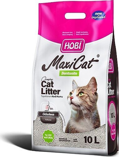 Hobi Maxi Cat Kokusuz Kedi Kumu (10 L)