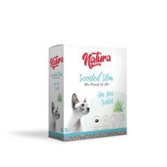 Natura Ultra Topaklanan Aktif Karbonlu Aloe Vera Kokulu Doğal İnce Taneli Kedi Kumu (10 L)