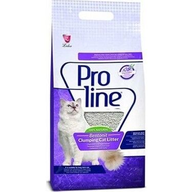 Proline Bentonit Lavanta Kokulu İnce Taneli Kedi Kumu (5 L)