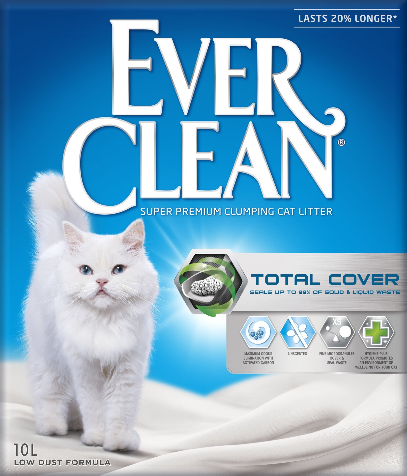 Ever Clean Total Cover 10L Kedi Kumu