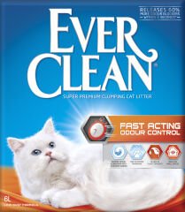 Ever Clean Fast Acting Odour Control 6L Kedi Kumu
