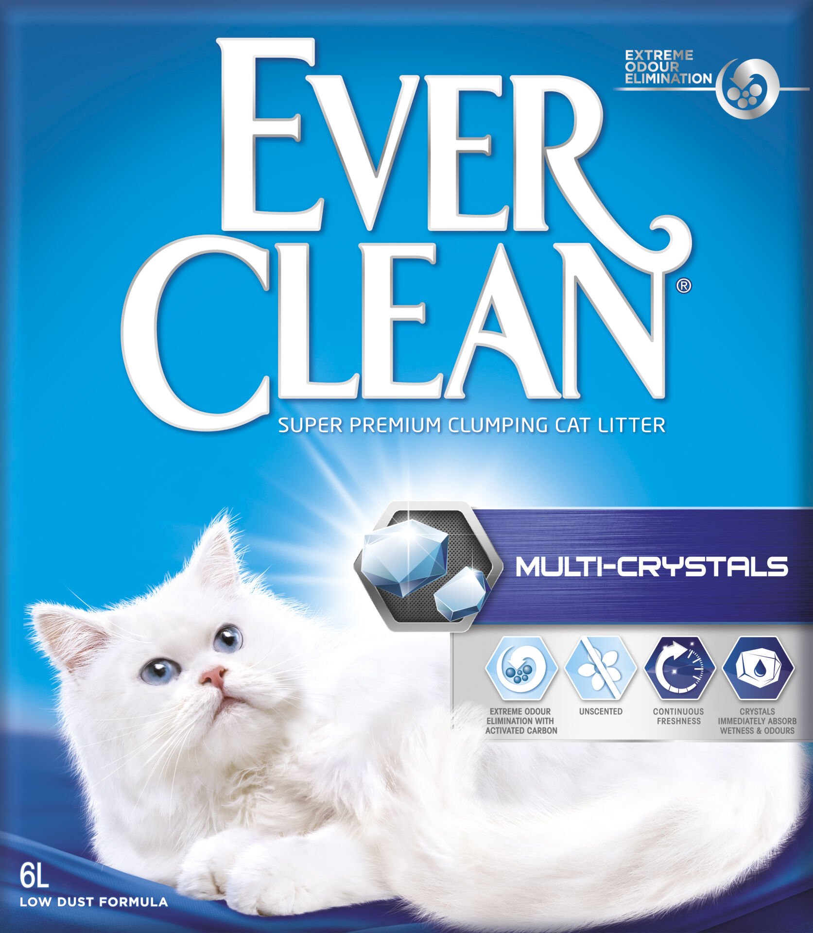 Ever Clean Multi-Crystals 6L Kedi Kumu